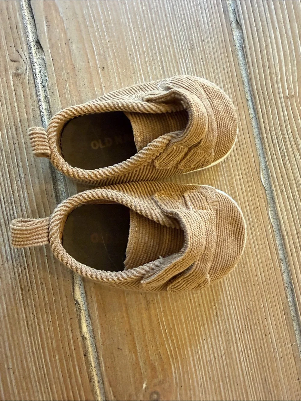 Old Navy Baby Corduroy Hook & Loop Sneakers - Brown